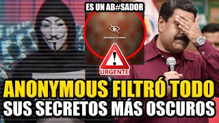 🚨ANONYMOUS FILTRÓ LOS SECRETOS MÁS OSCUROS DE MADURO  BREAK POINT [upl. by Ahsinnor781]