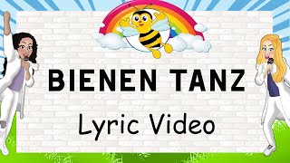 BIENEN TANZ  Lyric Video  Kinderlieder zum Mitsingen  Mit Liedtext  GroßstadtEngel [upl. by Lanie]