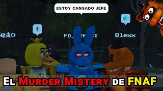 5 Noches Con alfredo en Murder Mystery  roblox robloxfnaf fnaf [upl. by Notneuq]