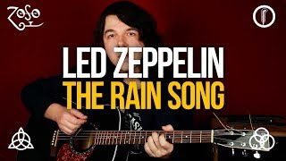 Как играть Led Zeppelin The Rain Song на гитаре [upl. by Arehsat]