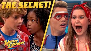 EVERY TIME Kid Dangers Secret Is Revealed Henry Danger [upl. by Garaway]