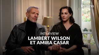 Lambert Wilson et Amira Casar en interview pour la série « La Maison » [upl. by Dustan673]