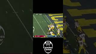 GAME WINNING Play for Michigan vs USC [upl. by Stone]