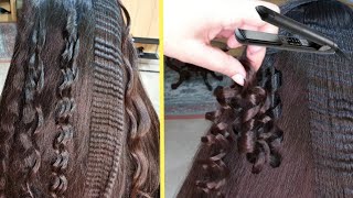 Best Hair Crimper Straighter Curler 10 in 1 How to Use Multi Styler full Review [upl. by Ajan]