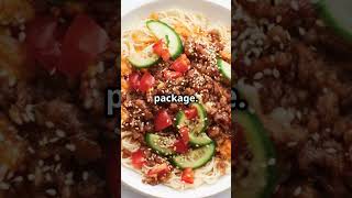 Spicy Pork Noodle Bowl Recipe [upl. by Cykana]