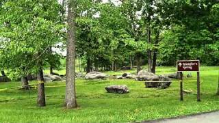 Spangler Spring Area of the Gettysburg Battlefield [upl. by Savihc]