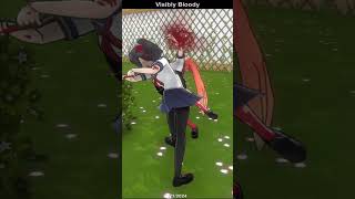 OSANA ALL ELIMINATIONS yanderechan yandere anime waifus humor yanderesimulator gacha [upl. by Nilre]