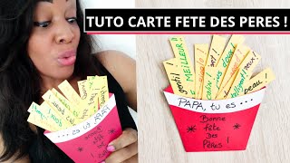 TUTO  Carte pour la Fete des Peres [upl. by Gunner]