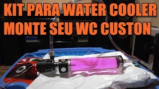 Kit para montar water cooler custon no h100i Aliexpress [upl. by Cirdek735]