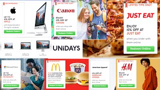 How to Sign up for Unidays Fast and simple tutorial Get amazing discounts now [upl. by Merlina714]