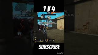 Paraffin p90 CS rank one tap 1v4 please subscribe freefire totalgaming [upl. by Assilla]