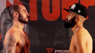 Lewis Ritson vs Christian Uruzquieta amp undercard FULL WEIGHIN  PROBELLUM [upl. by Yslek]