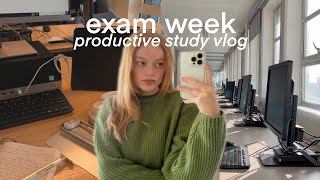 UNI VLOG 🎧 midterms productive library days 7am mornings [upl. by Victoir]