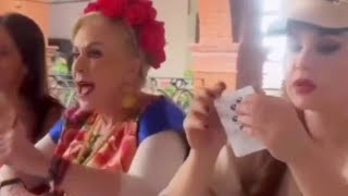 Gaby Spanic Laura Zapata Peniche actores en Oaxaca 👩‍🍳👩‍🍳🌯🌮🇲🇽 [upl. by Arocat]