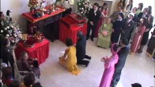 Vietnamese Wedding Tea Ceremony with Explanations [upl. by Enyamart128]