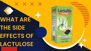 What are the side effects of Lactulose Enulose [upl. by Nitsyrc]