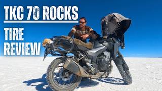 TKC 70 Rocks Motorcycle Tire Review  Best Adventure Tires  CB500X [upl. by Aciras]