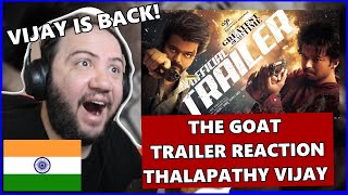 The GOAT Official Trailer Reaction  Tamil Thalapathy Vijay  Venkat Prabhu  Producer Reacts [upl. by Courtund199]