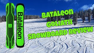 The 2024 Bataleon Goliath Snowboard Review [upl. by Sueddaht]