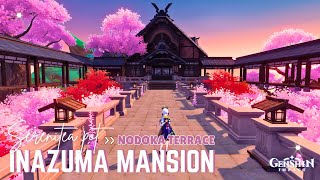 Inazuma Mansion ✨️  W ID   Serenitea Pot genshinimpact genshinteapot genshin gaming [upl. by Courtenay828]