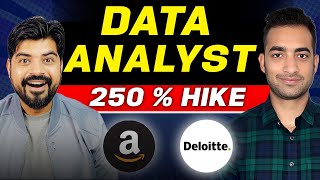 How he became Data Analyst amp Got 250 Hike 💸 Podcast [upl. by Sankaran321]