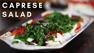 How to make Italys MOST FAMOUS Salad  Caprese [upl. by Kataway]