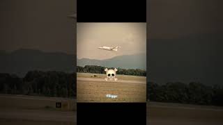 💀Low pass aviation planespotting plane aviationlovers aviationgeek edit shorts [upl. by Ordnasil]