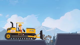 Labo Constructions Truck Bulldozer’’Mastering the Rocky Terrain [upl. by Nohpets763]