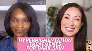 Hyperpigmentation in Dark Skin Tones A Dermatologist Shares Skincare Tips amp Treatments [upl. by Brindell]