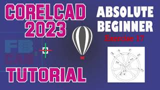 CorelCAD 2023 Tutorial Exercise 17 [upl. by Ikkela]