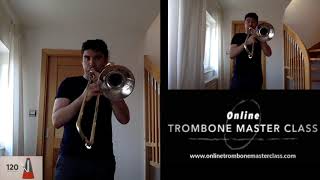 Warmup for trombone 10  Fabrice Millischer [upl. by Sackey]