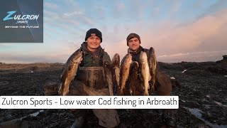 Zulcron Sports  Low water Cod fishing in Arbroath [upl. by Eltsryk]