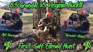 65 Grendel VS Virginia BUCK FIRST SELF FILMED HUNT [upl. by Navaj]