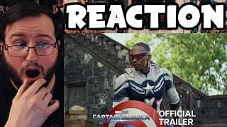 Gors quotCaptain America Brave New World Official Trailerquot REACTION INTENSE TRAILER [upl. by Kiley696]