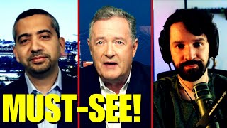 Piers Morgan HUMILIATED in MOST BRUTAL TRUMP DEBATE YET [upl. by Conias]