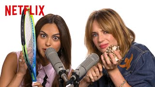 Do Revenge ASMR with Maya Hawke and Camila Mendes  Netflix [upl. by Su]