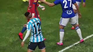 🕹️🥅PES 19 GAMEPLAY PS4 [upl. by Wilber743]