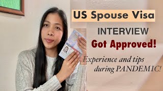 US Spousal VISA Interview Approved  IR1 VISA  Manila US Embassy [upl. by Dnomder]