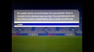 ¿QUE OCURRE CON LOS SERVIDORES DE FIFA 18 ULTIMATE TEAM ¡¡LLAMANDO A EA SPORTS EN DIRECTO [upl. by Soalokin465]