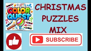 christmas jigsaw puzzle for kids amp toddlers [upl. by Leopoldeen]