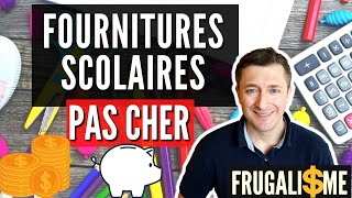 Comment faire des économies sur les fournitures scolaires Frugalisme n°45 [upl. by Emmaline]