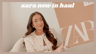 ZARA new in try on haul 🍂 cosy autumn outfit inspo burgundy pieces amp more [upl. by Nady]