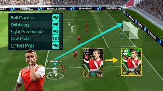 Ultimate custom training free epic Wilshere in efootball 24 [upl. by Omari809]