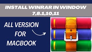 Download and install winrar in pc windows 7811011 [upl. by Cryan438]