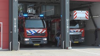 Brand vlakbij kazerne Hulpdiensten rukken uit voor brand in hotel in RotterdamKralingen [upl. by Alamap508]