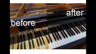 Restauration grand piano Steinweg [upl. by Elga]