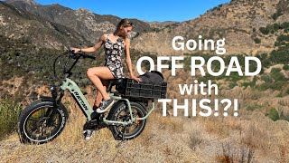 Quercus Rattan Ebike Review  Off Road to Trout Fishing [upl. by Dita]