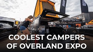 COOLEST CAMPERS OF OVERLAND EXPO  MTN WEST 2022 [upl. by Noyerb109]