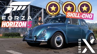 Forza Horizon 5  How To Get 3 STARS on VOCHO SKILLCHO CHALLENGE [upl. by Brote]