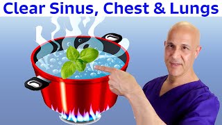 1 Heated Herb Clears Sinus Chest amp Lungs in Minutes  Dr Mandell [upl. by Rett]